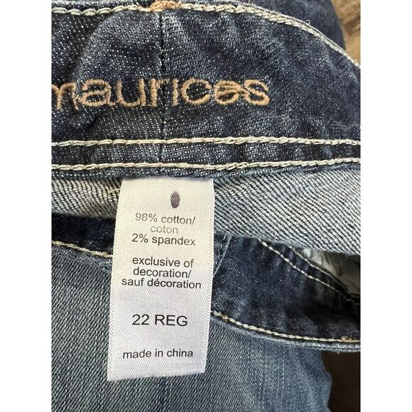 Maurice's Plus Size Jeans 22 Regular Curvy‎ - Picture 3 of 4